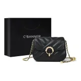 C°BANNER Cow Leather Shoulder Bag Crossbody Bag Chain Pack Regular Women's Multicolor