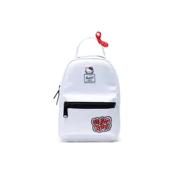 Herschel X Hello Kitty Collaboration Polyester Backpack Mini Women's White