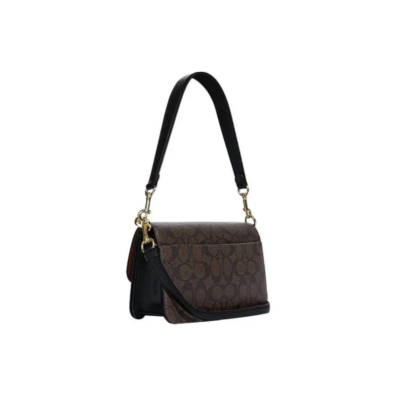 COACH Brynn Cow Leather Crossbody Bag Shoulder Bag Women's Tan-1