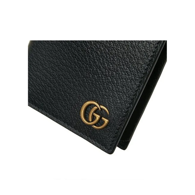 GUCCI GG Marmont Leather Document Wallet Men's Black-3