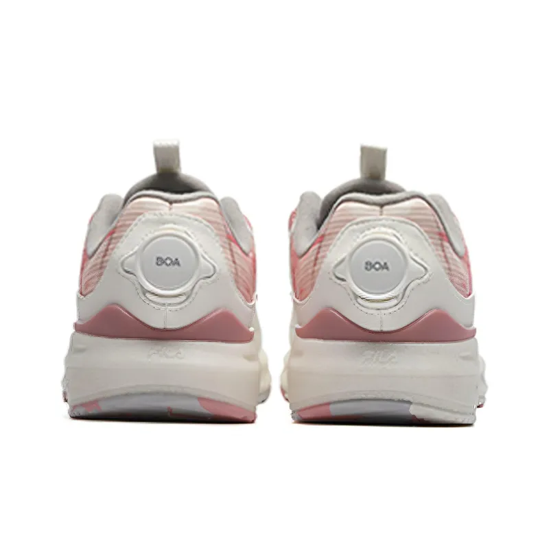 FILA Athletics Fleece Low Top 'White Pink' Women's-3