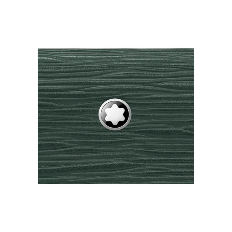 MONTBLANC Meisterstuck Cow Leather Clutch Men's British Green-5