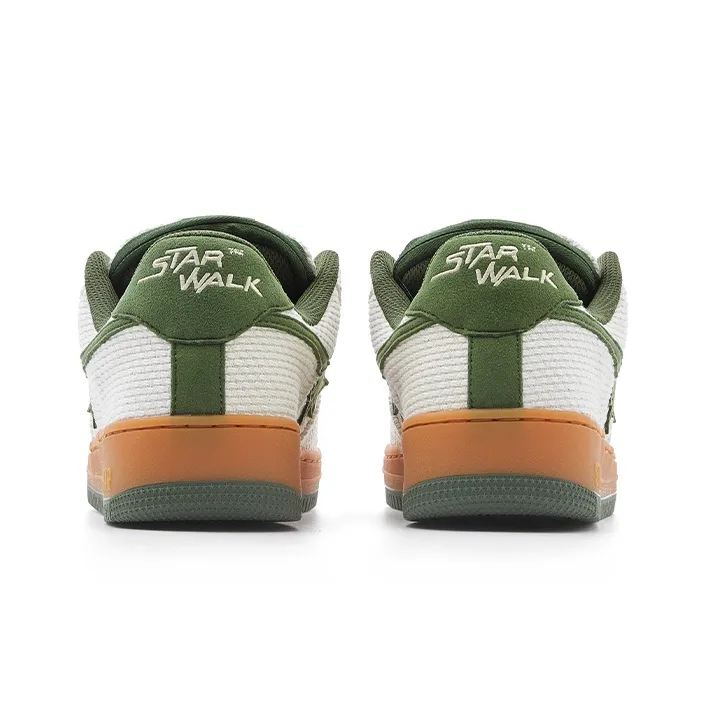 Starwalk Soldier Durable Lightweight And Breathable Low-Top Skateboard Shoes Unisex Linen Green-13