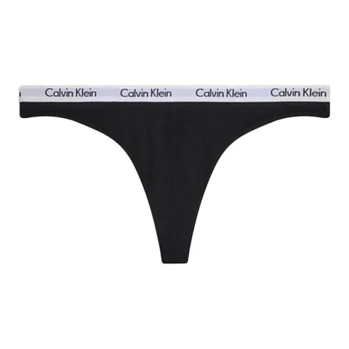 CK/Calvin Klein Thong - Carousel Underpants Women's 1 Pack Black