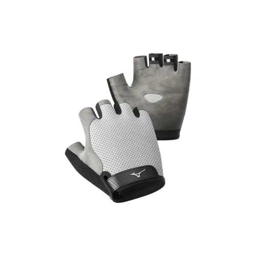 Mizuno Fitness Gloves Protective Microfiber, Towel Fabric, Neoprene, Elastane Adults