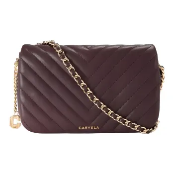 Kurt Geiger London Textile Material Crossbody Bag Shoulder Bag Women's Burgundy