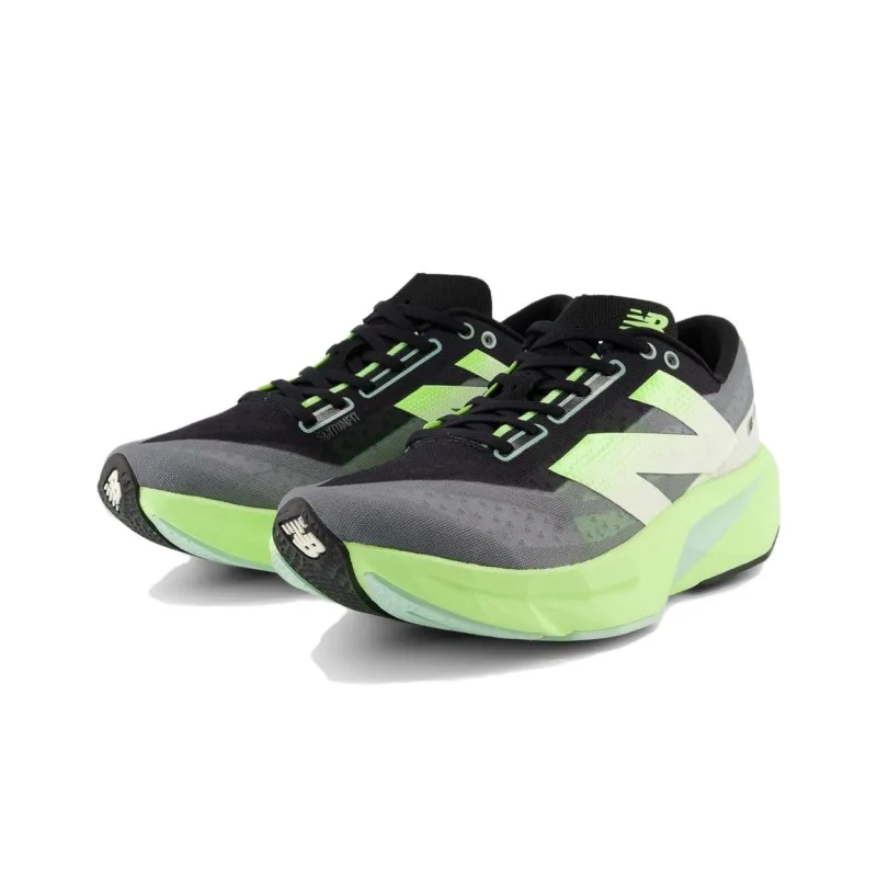 New Balance FuelCell Rebel V4 Black Lime-4