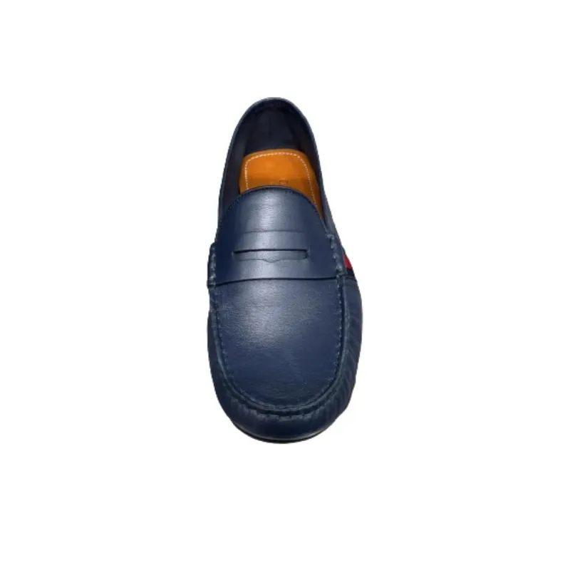 GUCCI Loafers Men Blue-2