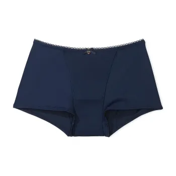 Victoria's Secret BODY BY VICTORIA Smooth Period Boyshort Panty/Ny Underpants Women's 1 Pack Marine Blue