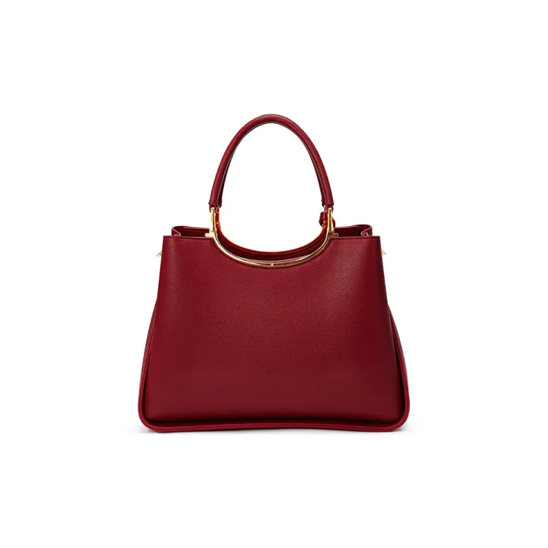 JUST STAR Artificial Leather Shoulder Bag, Crossbody Bag, Handbag Medium Size Women's Blue/Red/White-11