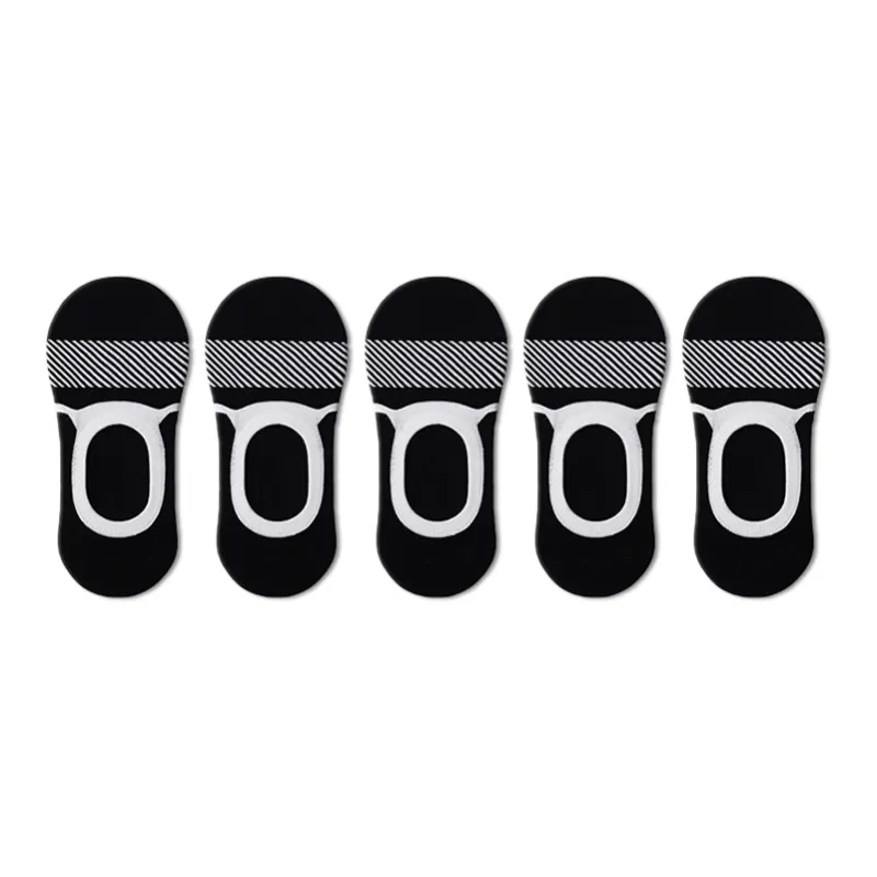 LUOLIAN No Show Socks Men's 5 Pack-6
