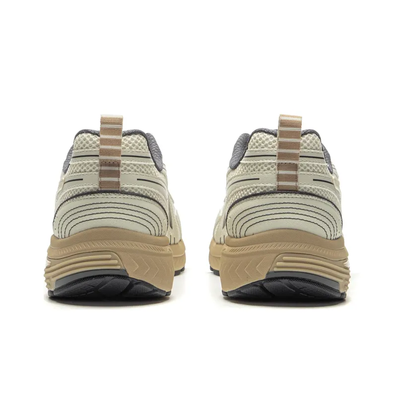 LiNing Shake 1.5 Cushioning Slip Resistant And Abrasion Resistant Low Top Running Shoes Men's Ecru-5