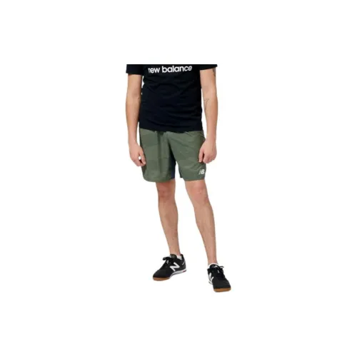 New Balance Casual Shorts Men Dark Olive Green