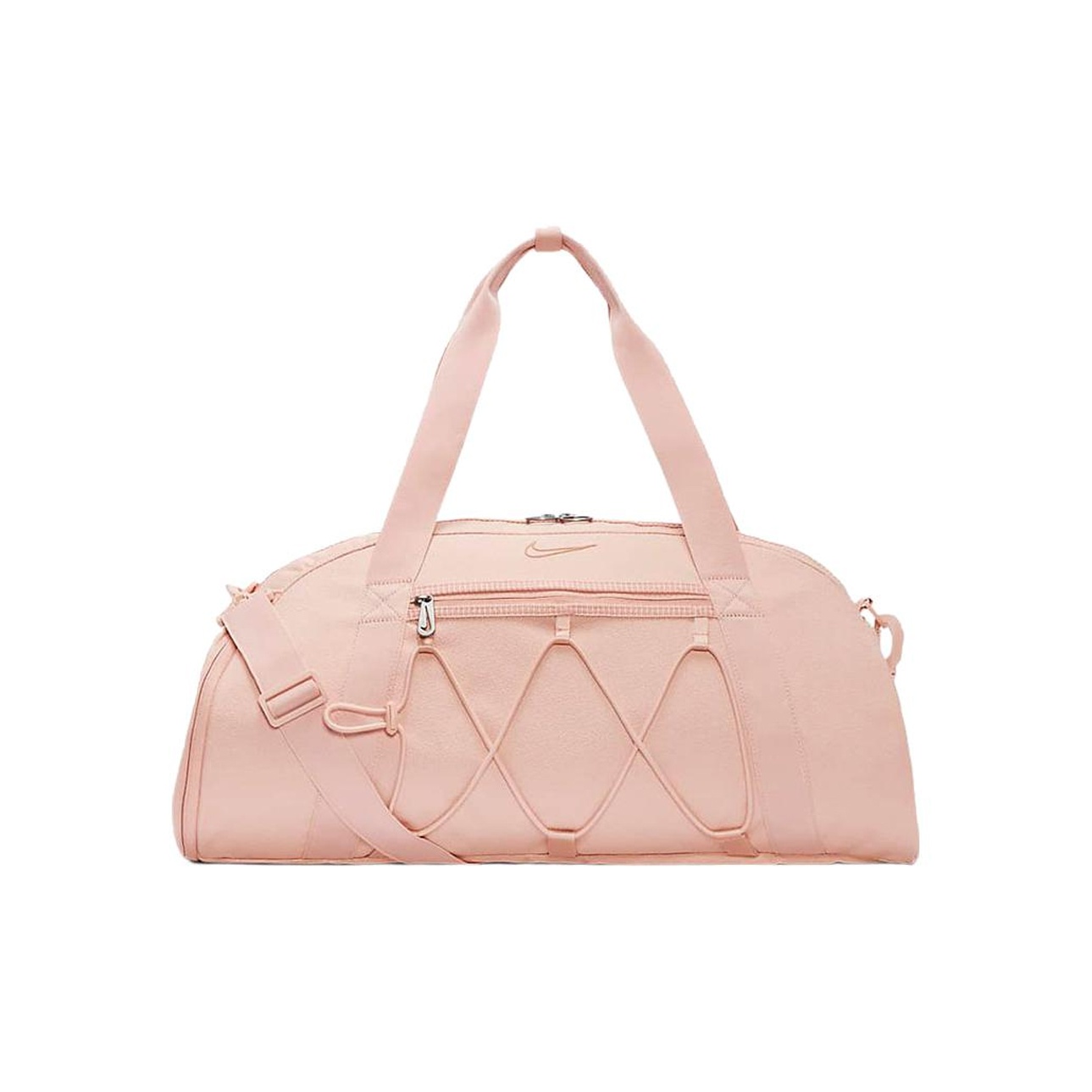 Pink duffle bag nike on sale