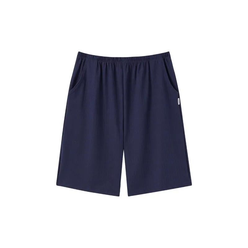 Mulong Family Pajama Pants Men's Navy Blue-0