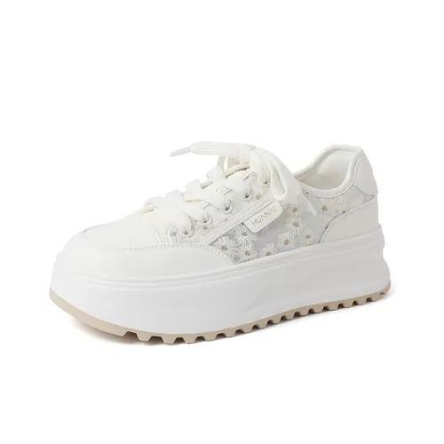 HUANAI Skateboard Shoes Women's Low-Top