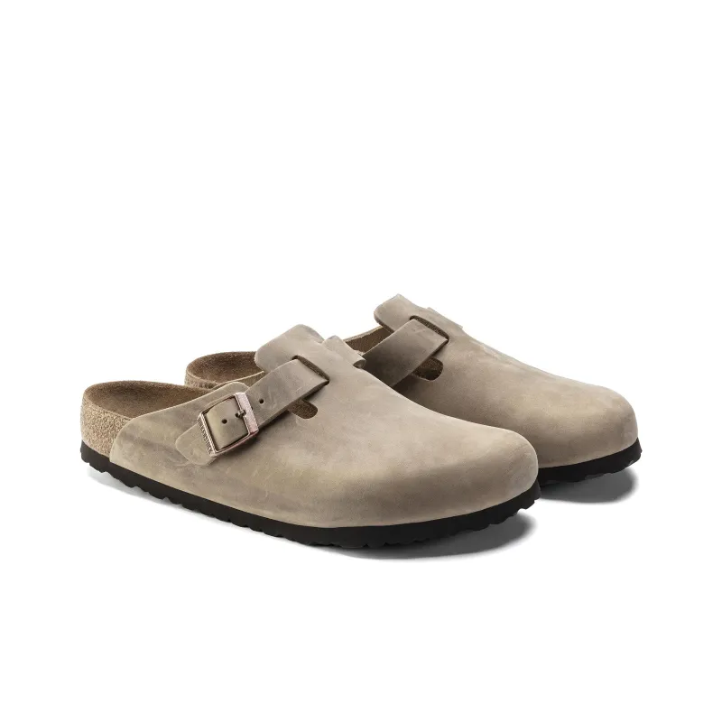 Birkenstock Women's Boston Soft Footbed Oiled Leather 'Tobacco Brown'-3