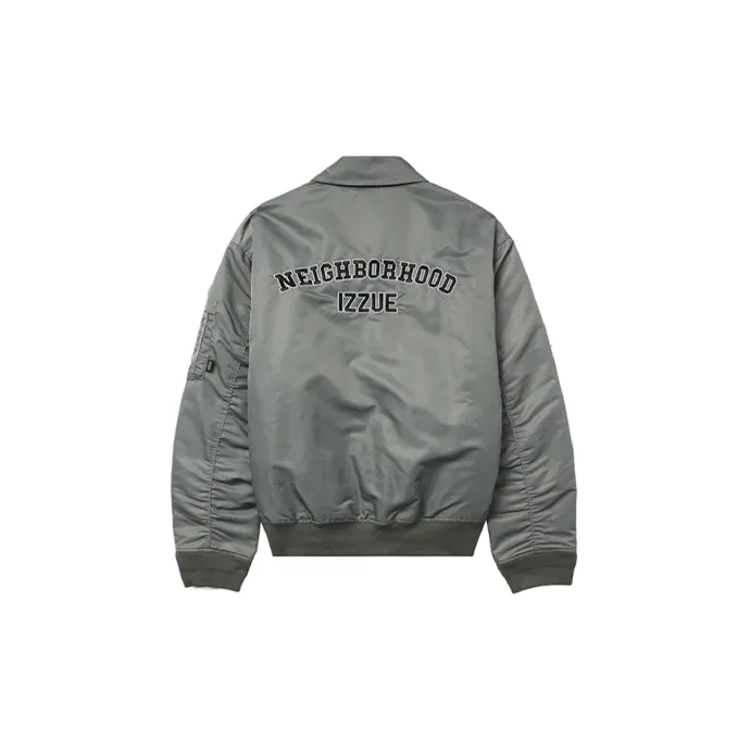 Izzue Logo embroidered Bomber Jacket-5