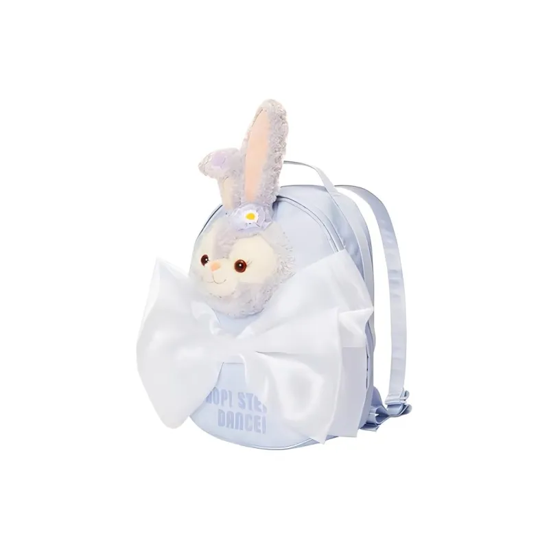 Disney Polyester Backpack Regular Women's Light Blue-1