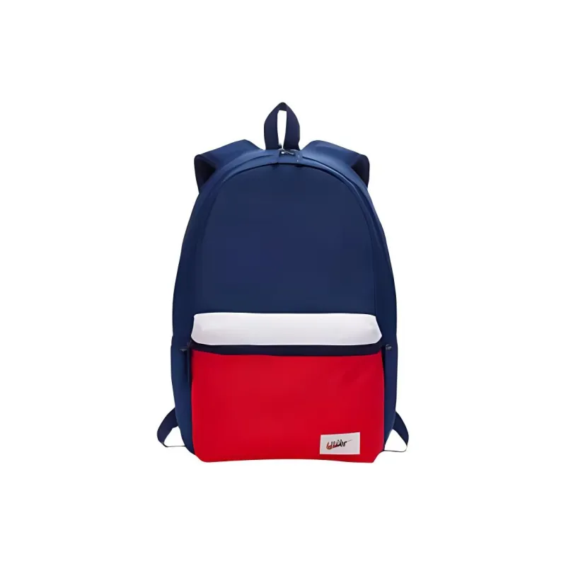 Nike Polyester Backpack Regular Unisex Blue/Red-0