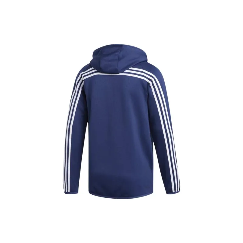 Adidas Freelift Daily 3-Stripes Hoodie Jackets Coats Men's Blue-1