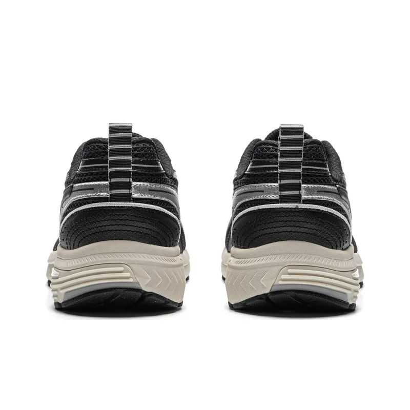 LiNing Shake 1.5 Cushioning Slip Resistant And Abrasion Resistant Low Top Running Shoes Men's Night Black-5