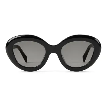 CHARLES&KEITH Aviator Sunglasses Women's Black