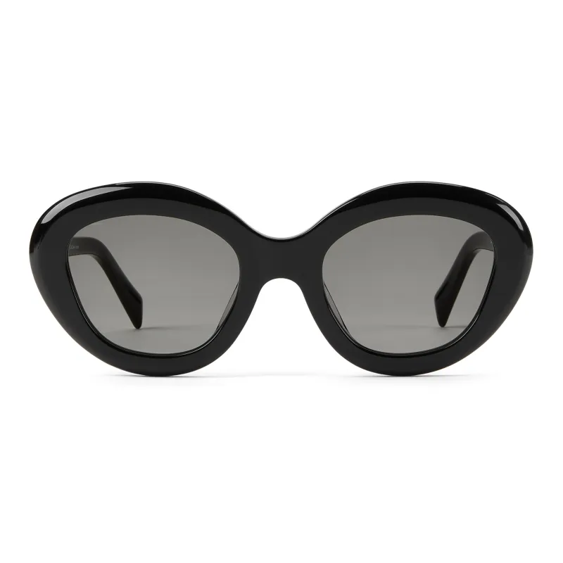 CHARLES&KEITH Aviator Sunglasses Women's Black-0