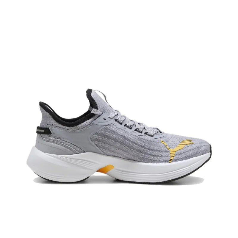 PUMA Anti Slip Wear Resistant Low Top Running Shoes Unisex Gray-1