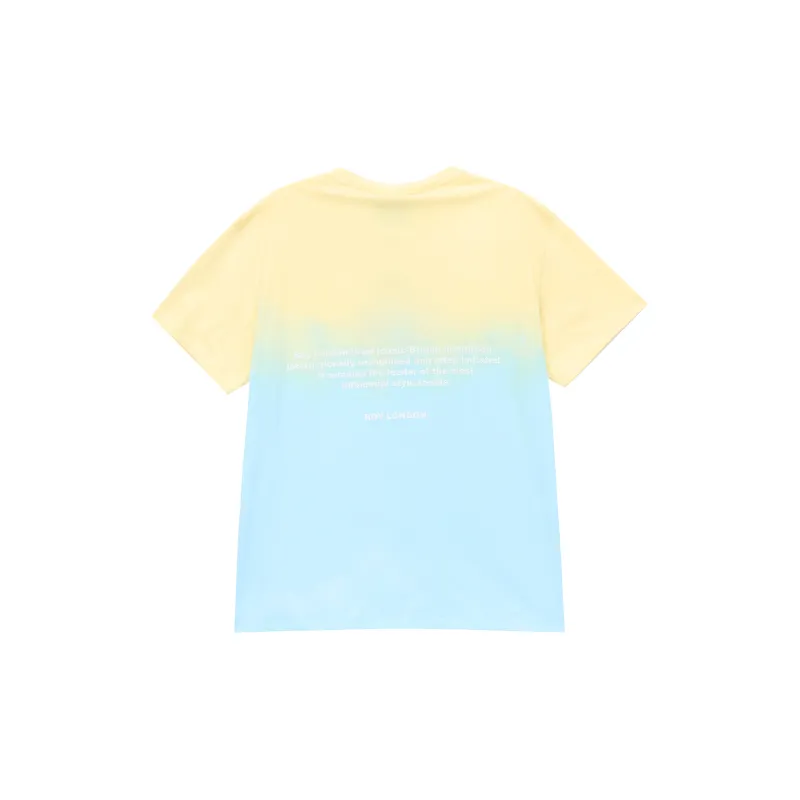 Boy London T Shirt Unisex Yellow Blue-1