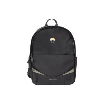 VENUM Water-Resistant Fabric Backpack Regular Unisex Black & Khaki