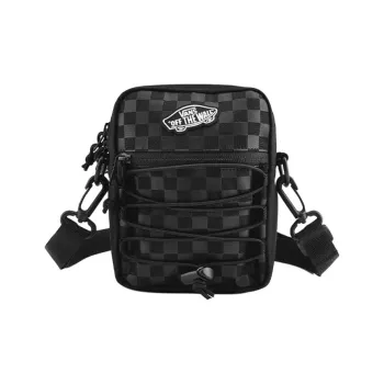 Vans Polyester Shoulder Bag Crossbody Bag Regular Women's Black Subtle Texture