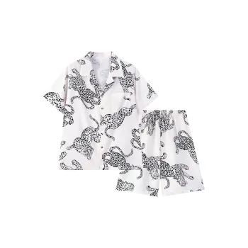 Nodos Shield Pajama Set Men's White