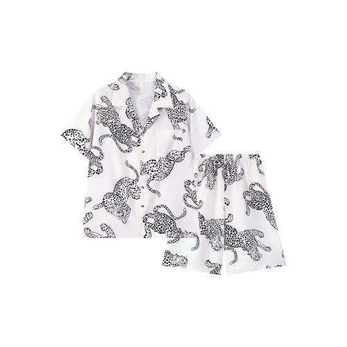 Nodos Shield Pajama Set Men's White