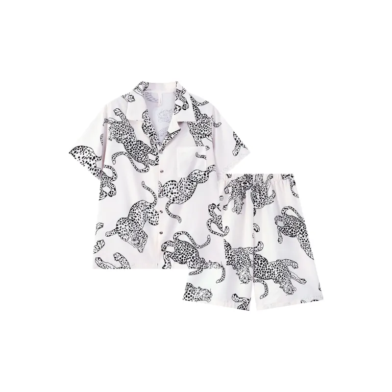 Nodos Shield Pajama Set Men's White-0