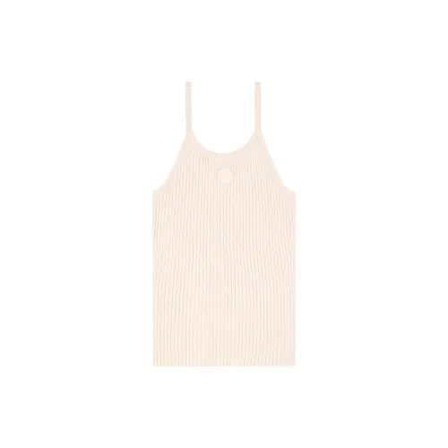 SPORTY & RICH Tank Tops Women's Cream