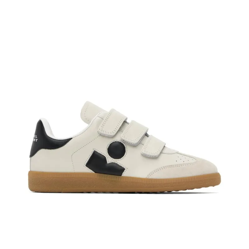 ISABEL MARANT Beth Leather Sneakers-1