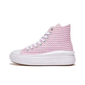 Converse Chuck Taylor All Star Move Anti Slip Wear Resistant High Top Canvas Shoes Women's Pink