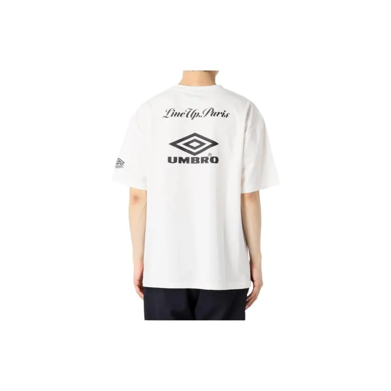 Umbro x LINEUP T-Shirt Unisex White-2