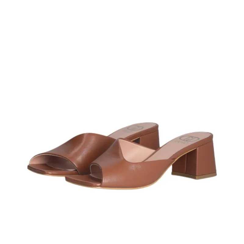 LIU JO 65mm Judy Leather Asymmetric Sandals-2