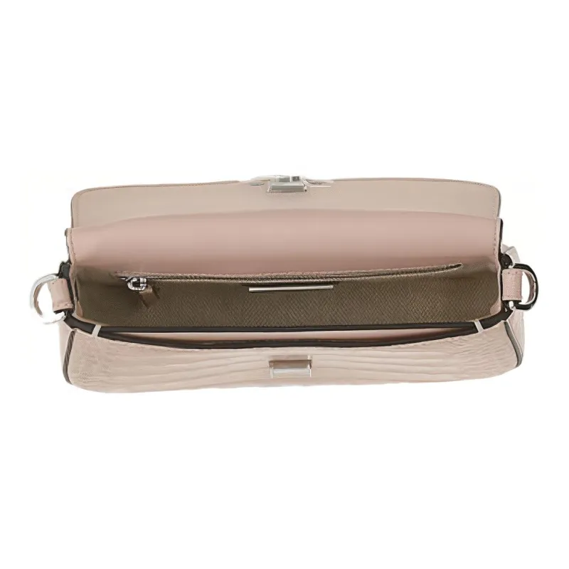 TORY BURCH Britten Leather Crossbody Bag Shoulder Bag Women's Taupe-4