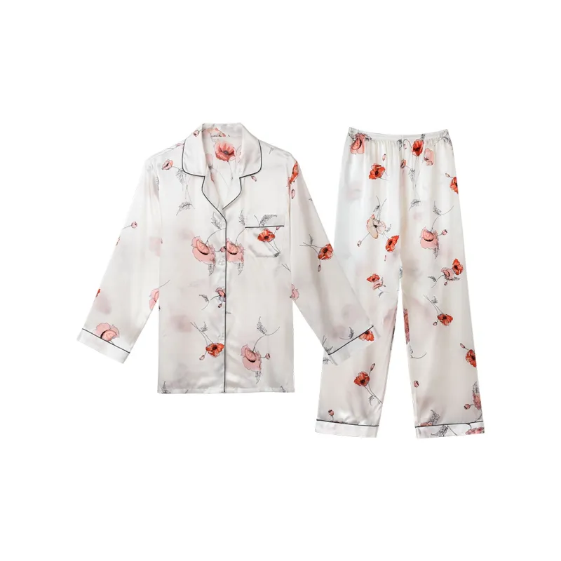 IIZZINI Pajama Set Women's White-0