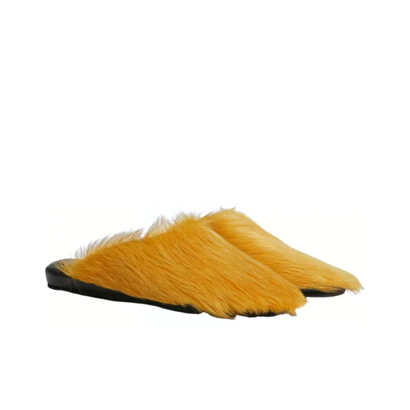 MARNI Round-toe Slip-on Slippers-2