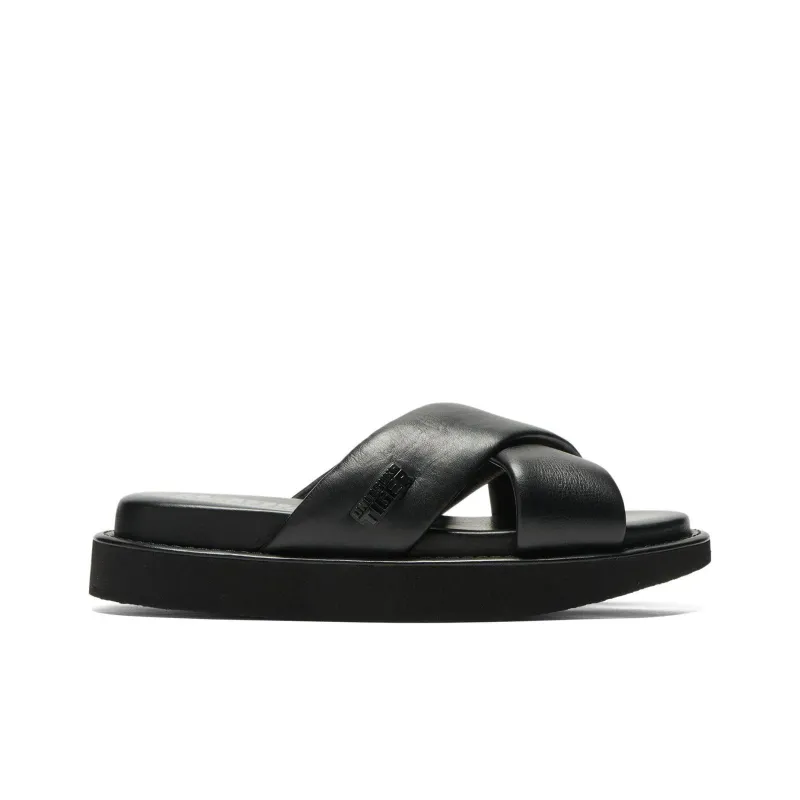 Onitsuka Tiger Slide Slippers Unisex Black-1