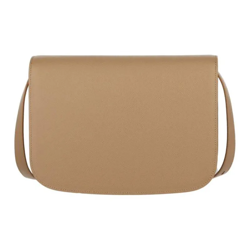 FERRAGAMO GANCINI Cow Leather Shoulder Bag, Crossbody Bag Women's Brown-2
