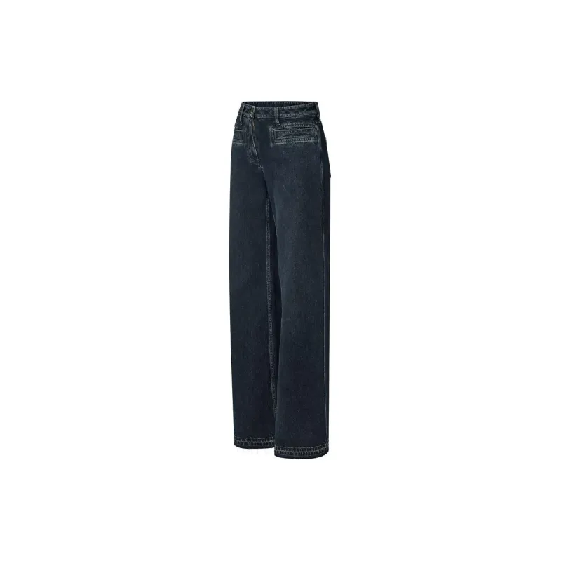 LOUIS VUITTON Nautical Lv Patch Flared Jeans-2