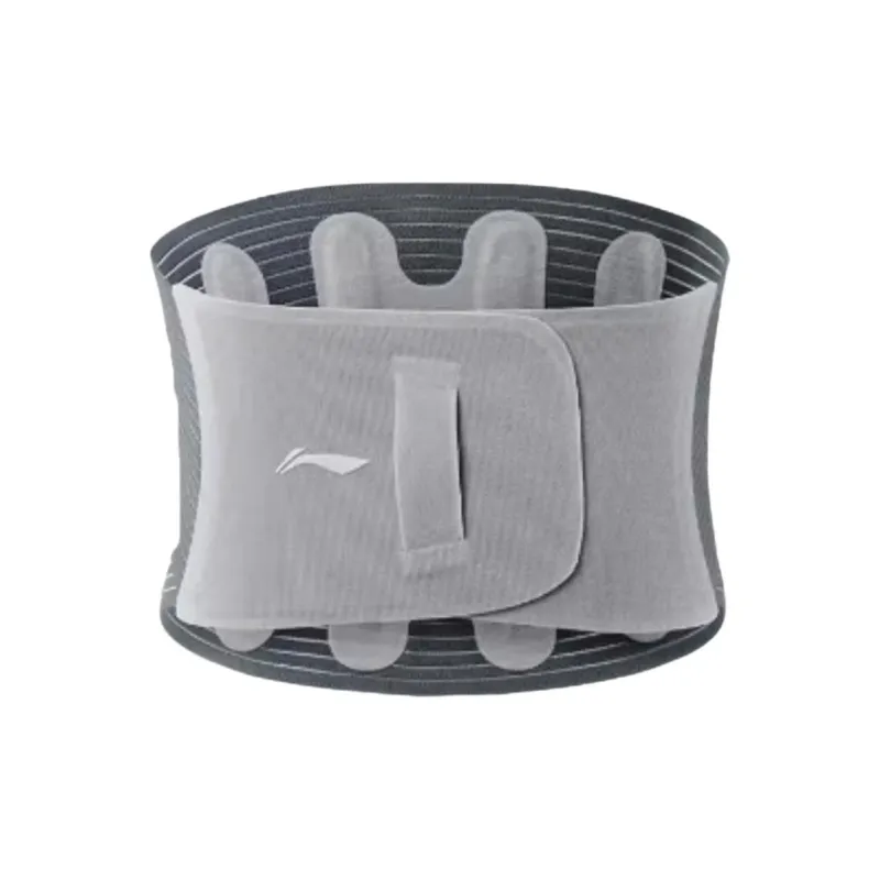 LiNing Back Support Braces Fitness Protective Compression Polyester Elastane Men's-3