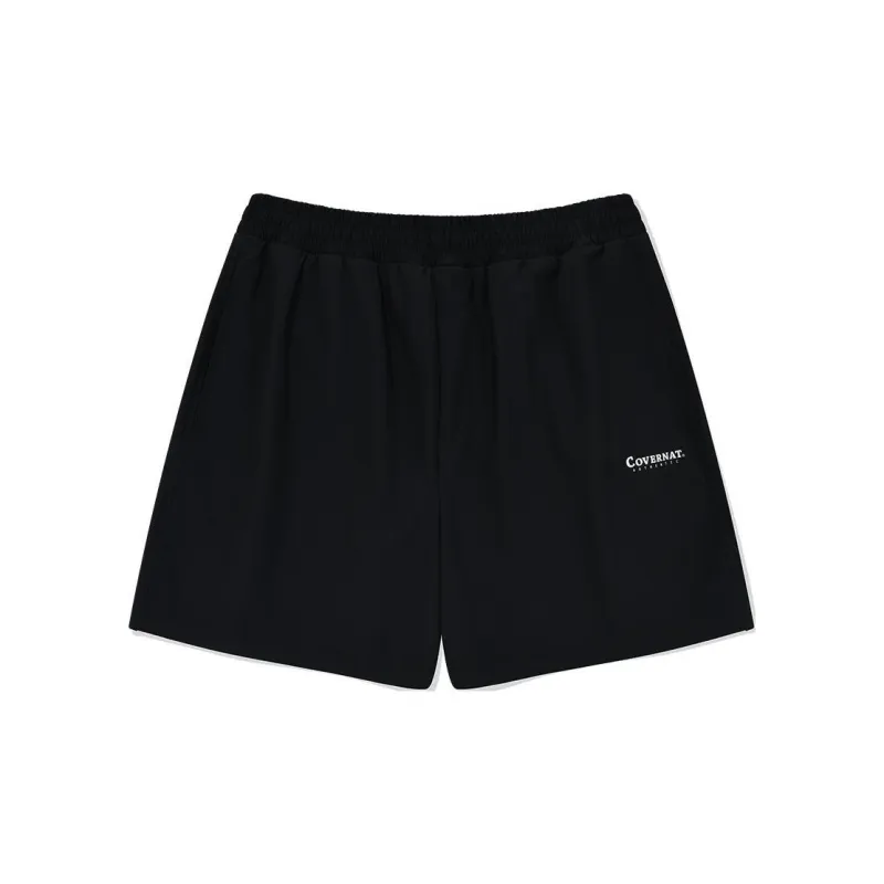 COVERNAT Casual Shorts Unisex Black-1