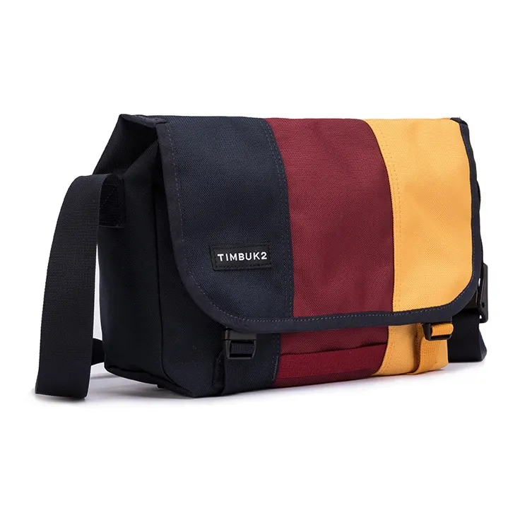 Timbuk2 Eco Friendly Canvas Messenger Bag Canvas Bag Shoulder Bag Crossbody Bag Regular Unisex Yellow Red-7