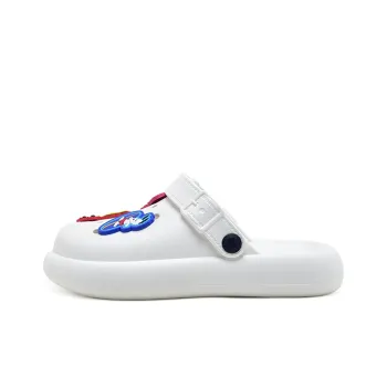 SNOOPY Snoopy Clogs Sandal Women's White